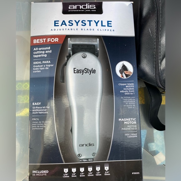 Andis Easy Style Clipper 13pc Kit BNWT - Picture 1 of 2
